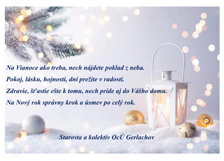 Vianočné prianie 2025