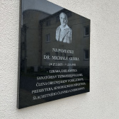 Odhalenie pamätnej tabule Dr. Michala Guhra